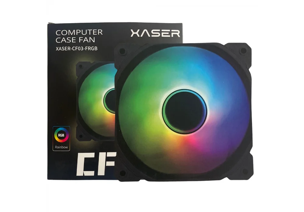 XASER CF03 ARGB Siyah 120 mm Fan