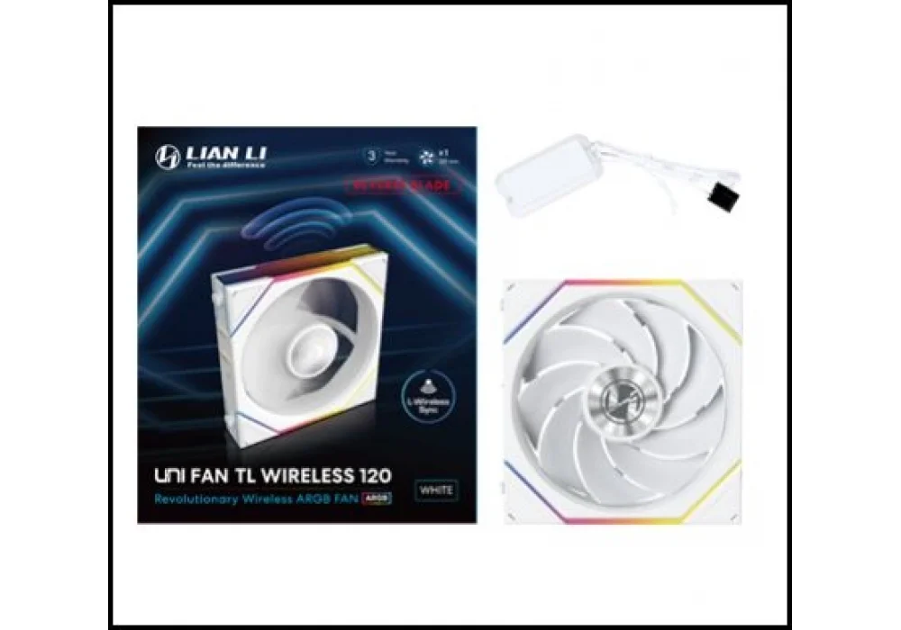 Lian Li UNI FAN REVERSE TL WIRELESS Beyaz 120 mm Fan