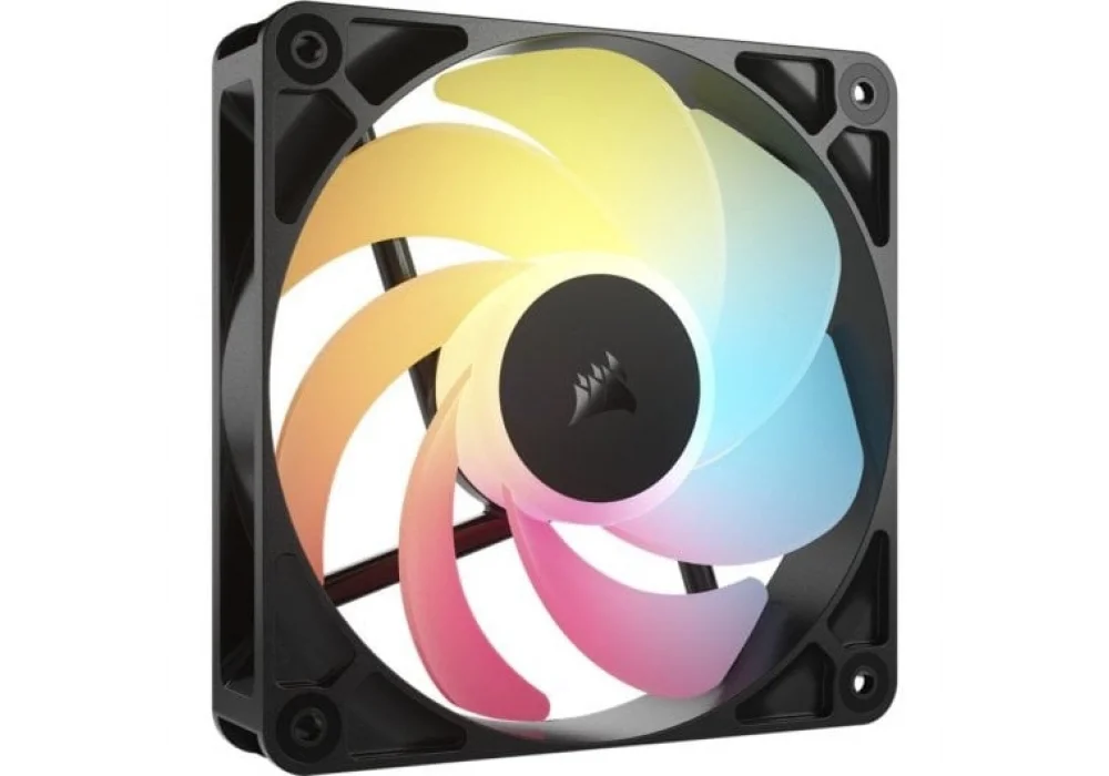 Corsair RS Series RS120-R 120 mm Reverse ARGB Siyah Fan (3lü Set)