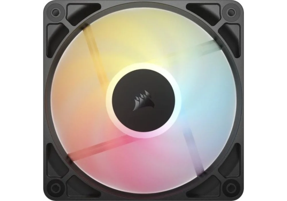 Corsair RS Series RS120-R 120 mm Reverse ARGB Siyah Fan (3lü Set)