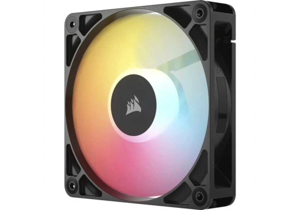 Corsair RS Series RS120-R 120 mm Reverse ARGB Siyah Fan (3lü Set)