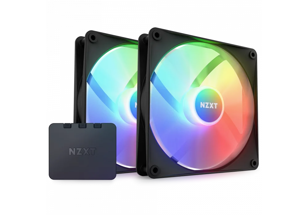 NZXT F140 RGB Core Black 140 mm Fan (2li Set)