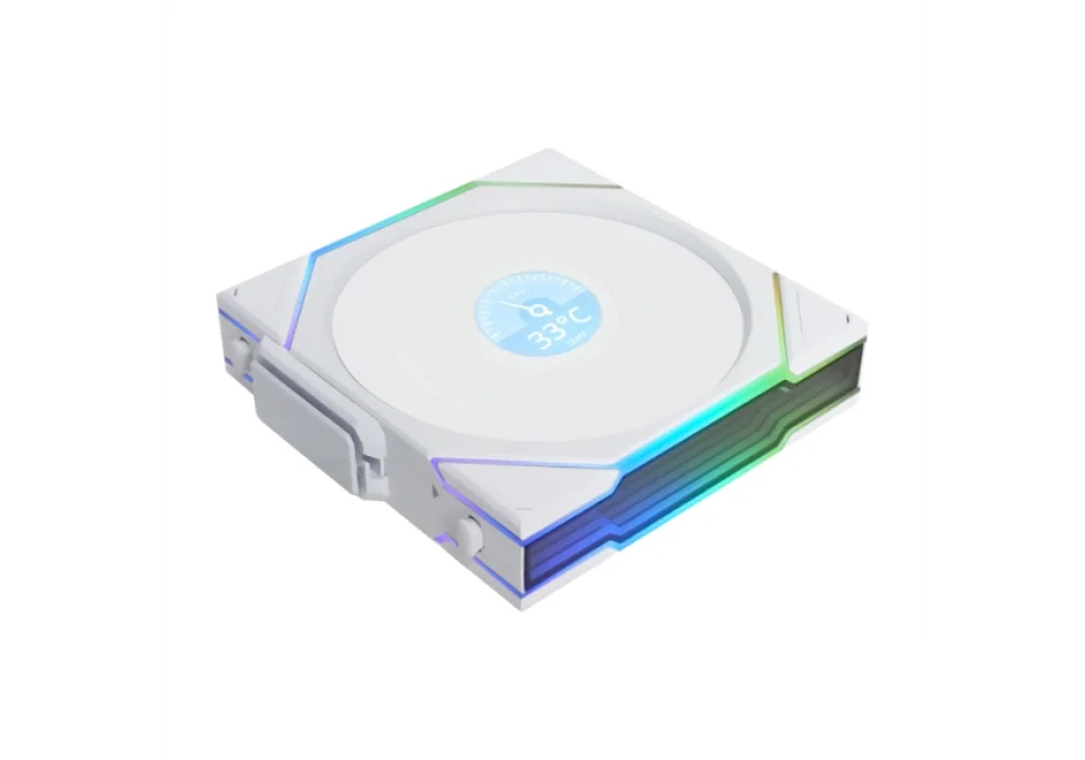 Lian Li UNI FAN REVERSE TL WIRELESS LCD Beyaz 120 mm Fan
