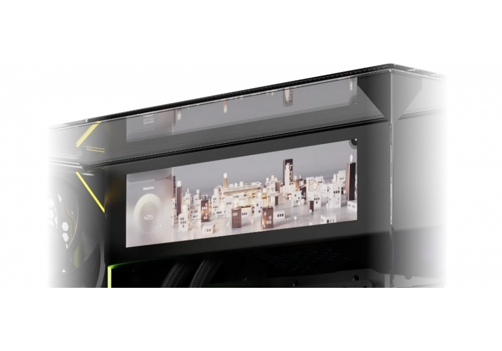 Lian Li O11 Vision M Siyah 9.2 LCD Ekran Kiti
