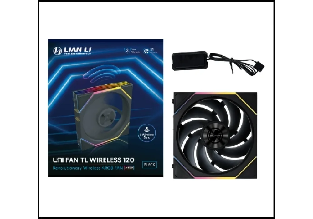 Lian Li UNI FAN TL WIRELESS Siyah 120 mm Fan