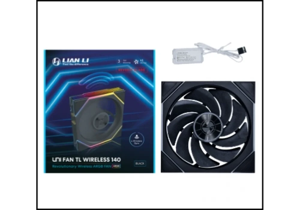 Lian Li UNI FAN TL WIRELESS Siyah 140 mm Fan