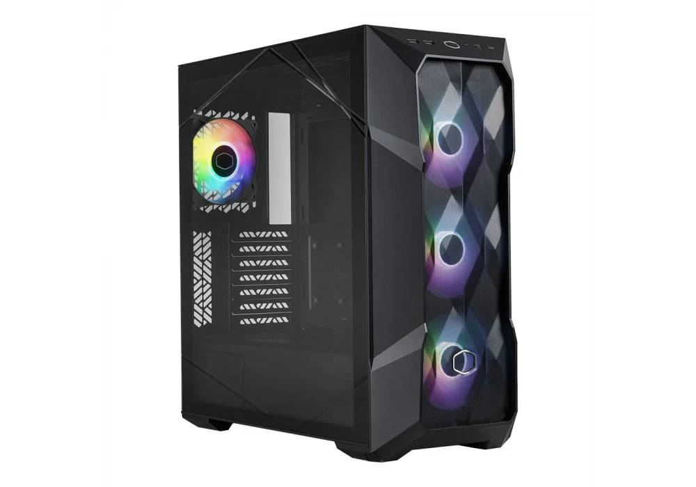 Cooler Master MasterBox TD500 V2 Siyah ARGB USB 3.2 Tempered Glass ATX Mid Tower Kasa