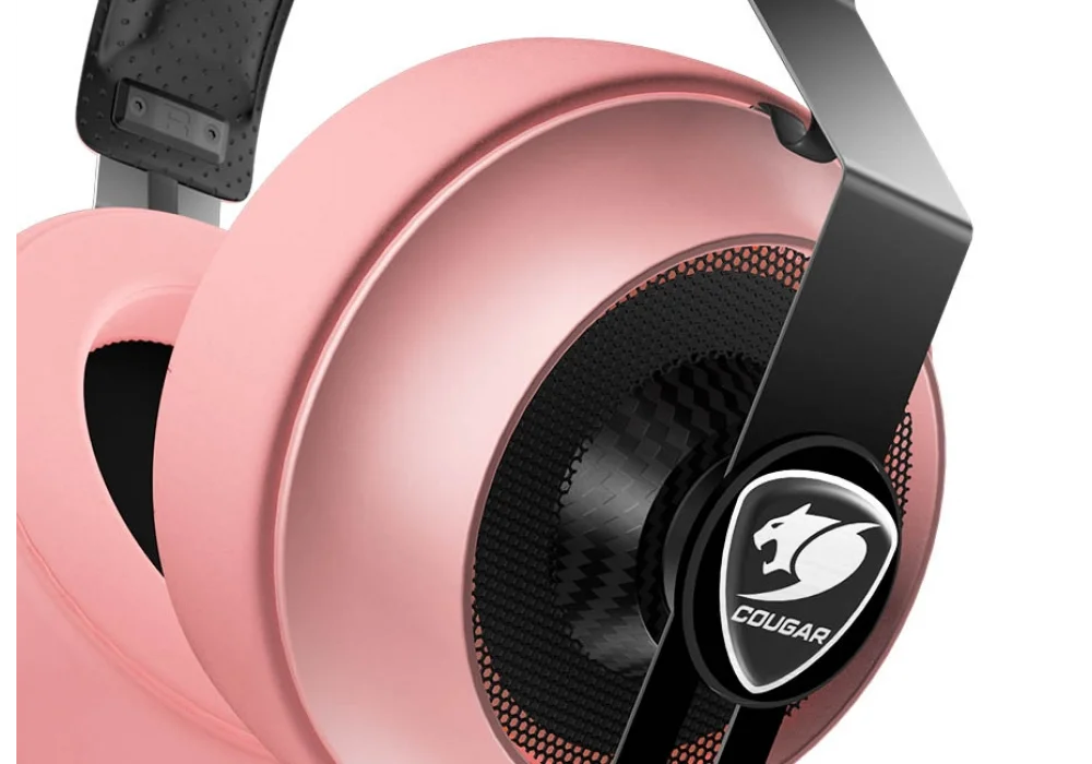Cougar PHONTUM ESSENTIAL Pembe Stereo 3.5 mm Kablolu Gaming Kulaklık
