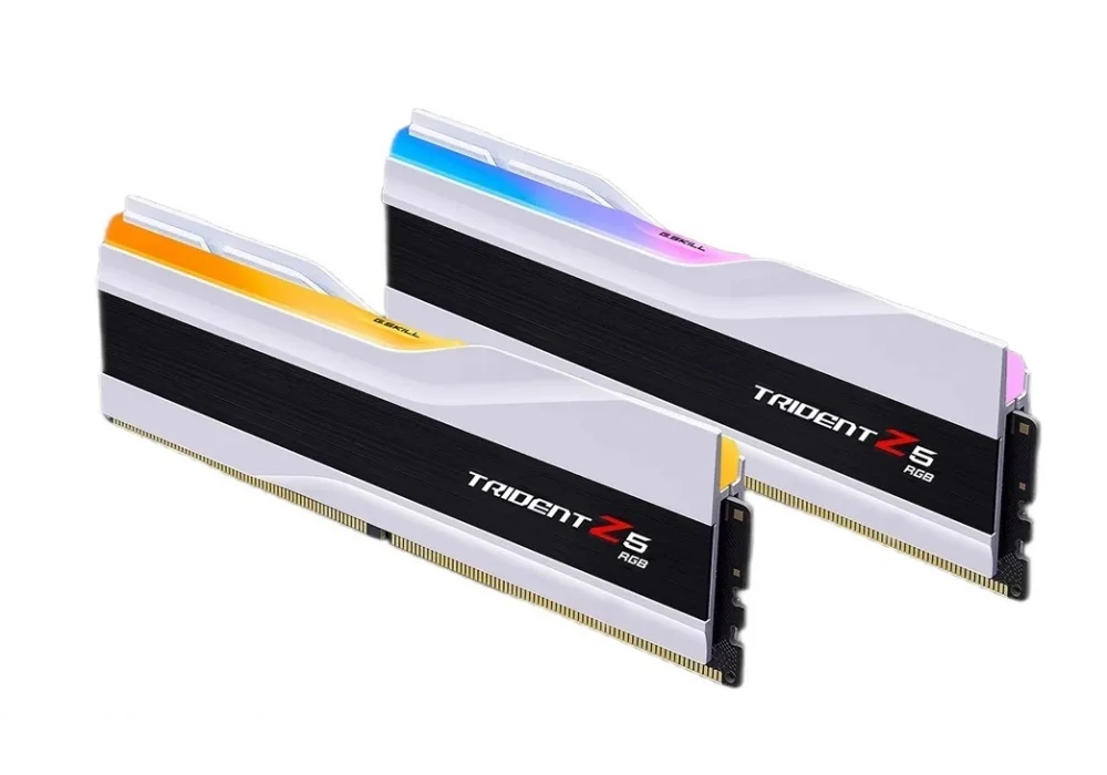 G.Skill 64GB(2x32) Trident Z5 White RGB 6000Mhz CL36 DDR5 Ram (F5-6000J3636F32GX2-TZ5RW)