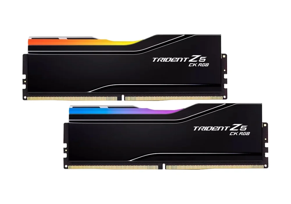 G.Skill 48GB(2x24) Trident Z5 CK Siyah RGB 8400Mhz CL40 DDR5 Ram (F5-8400C4052G24GX2-TZ5CRK)