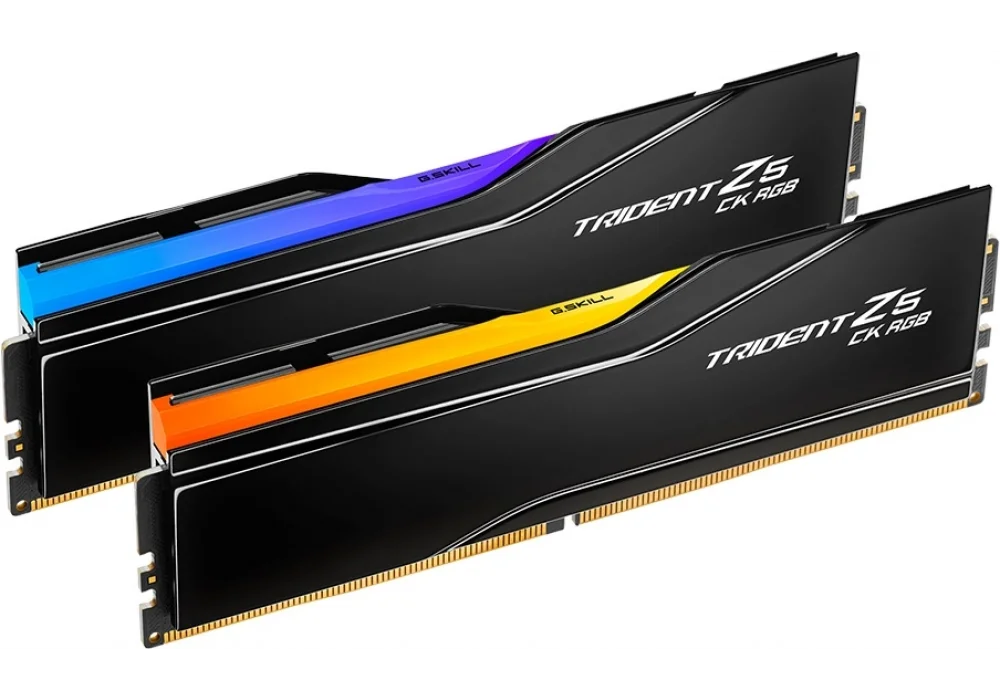 G.Skill 48GB(2x24) Trident Z5 CK Siyah RGB 8400Mhz CL40 DDR5 Ram (F5-8400C4052G24GX2-TZ5CRK)