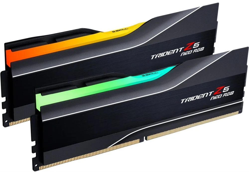 G.Skill 32GB(2x16) Trident Z5 Neo RGB 6400Mhz CL30 DDR5 EXPO Ram (F5-6400J3039G16GX2-TZ5NR)