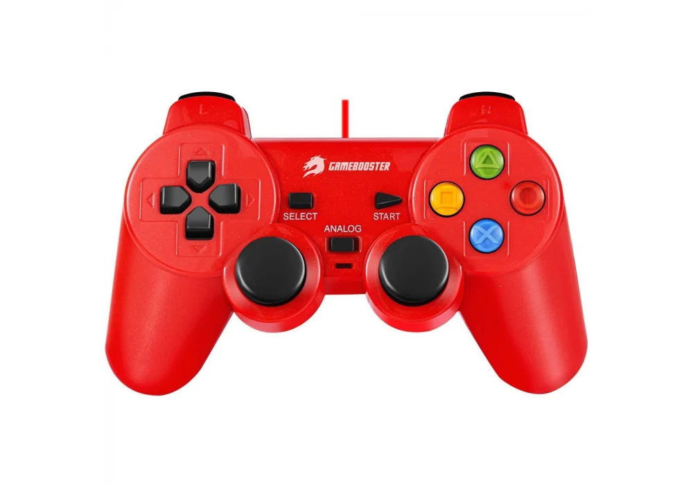 GameBooster GB-J101R Kırmızı Kablolu Gamepad