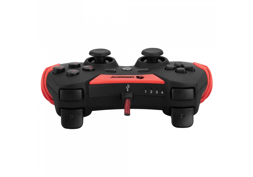 GameBooster GB-J54R PS3/PC Uyumlu Kırmızı Kablolu Gamepad