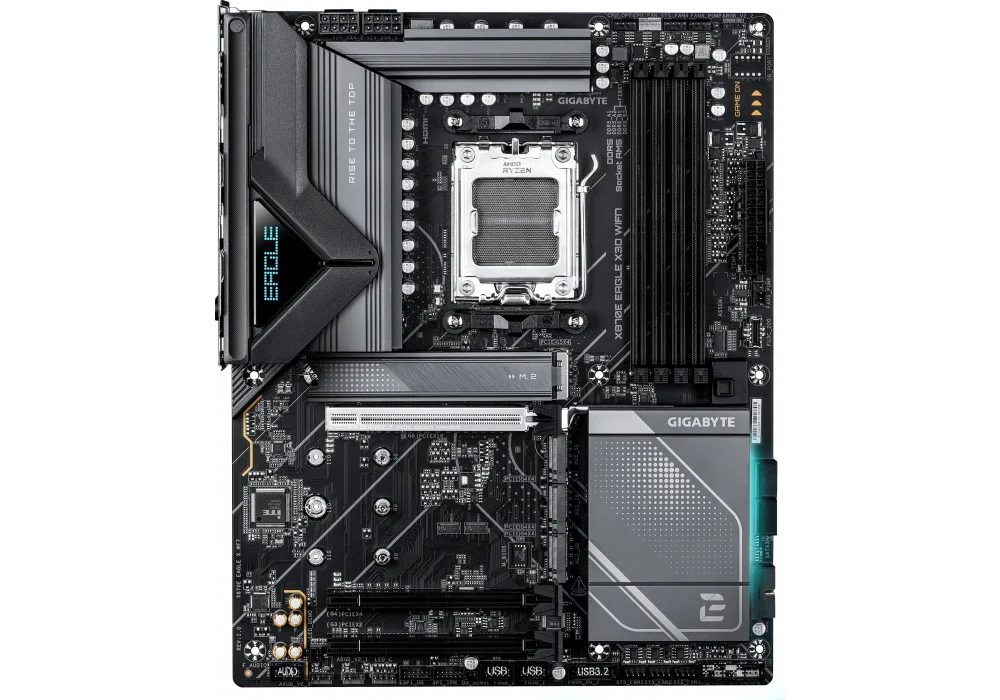 Gigabyte X870E EAGLE X3D WIFI7 9000Mhz(OC) M.2 AM5 ATX Anakart