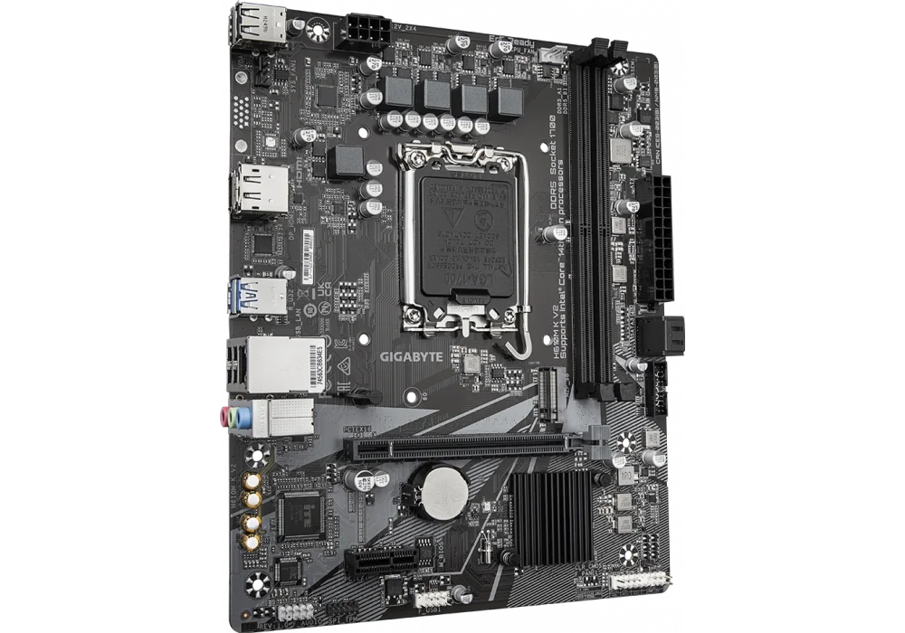 Gigabyte H610M K V2 4800mhz(OC) M.2 1700p DDR5 Anakart
