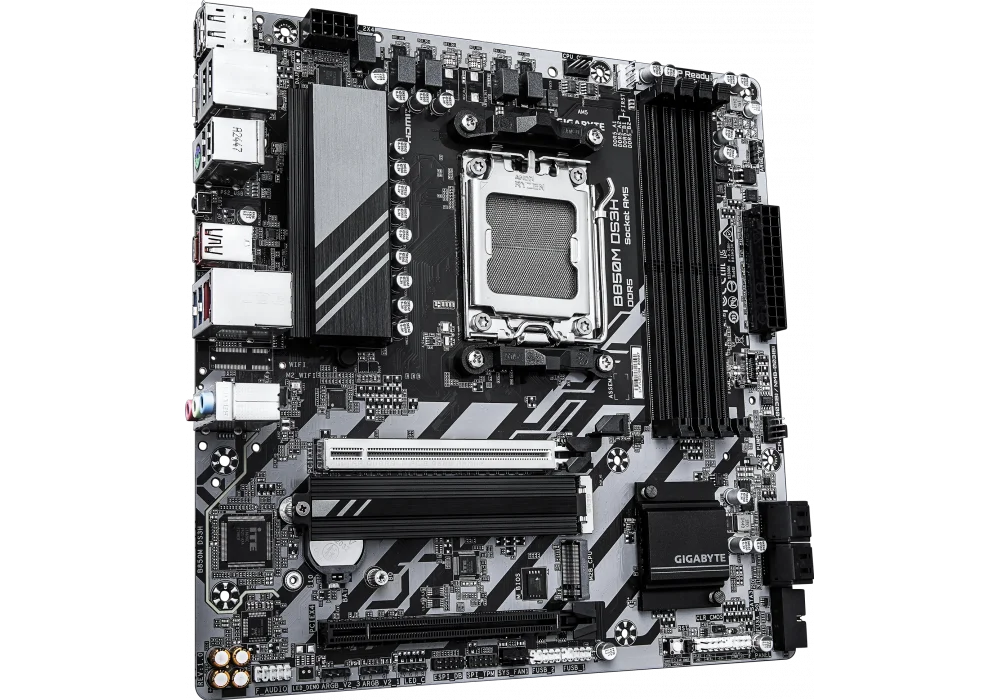 Gigabyte B850M DS3H 8200Mhz(OC) M.2 AM5 mATX Anakart