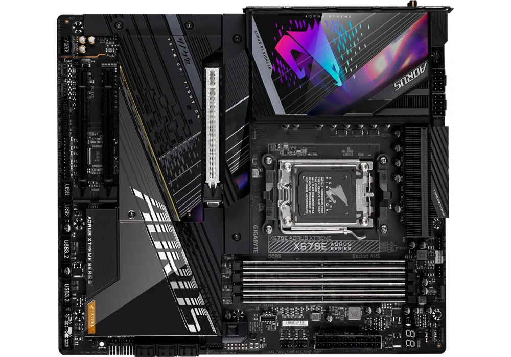 Gigabyte X670E Aorus Xtreme 6666mhz(OC) RGB M.2 Wi-Fi AM5 DDR5 E-ATX Anakart