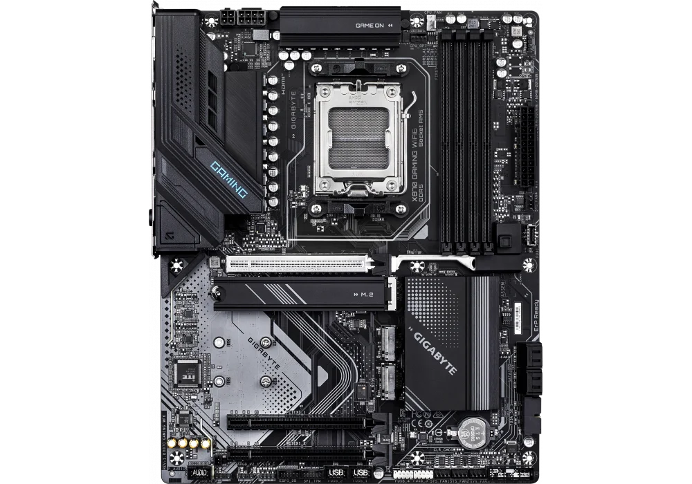 Gigabyte X870 GAMING WIFI6 8200Mhz(OC) M.2 AM5 ATX Anakart