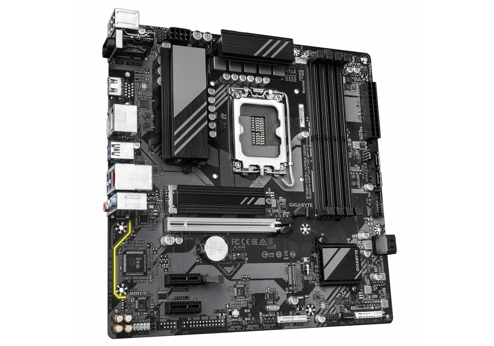 Gigabyte B760M DS3H WIFI6E GEN5 7600Mhz(OC) M.2 1700p mATX Anakart