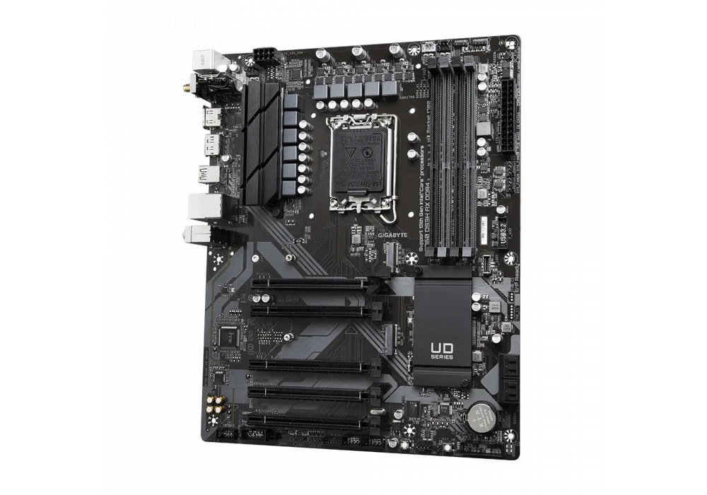 Gigabyte B760 DS3H AX WiFi 5333Mhz (OC) M.2 1700p ATX DDR4 Anakart