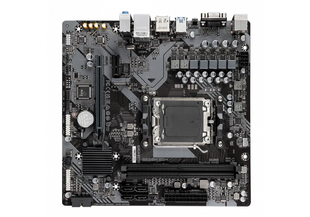 Gigabyte B650M S2H 6400mhz(OC) RGB M.2 AM5 DDR5 mATX Anakart