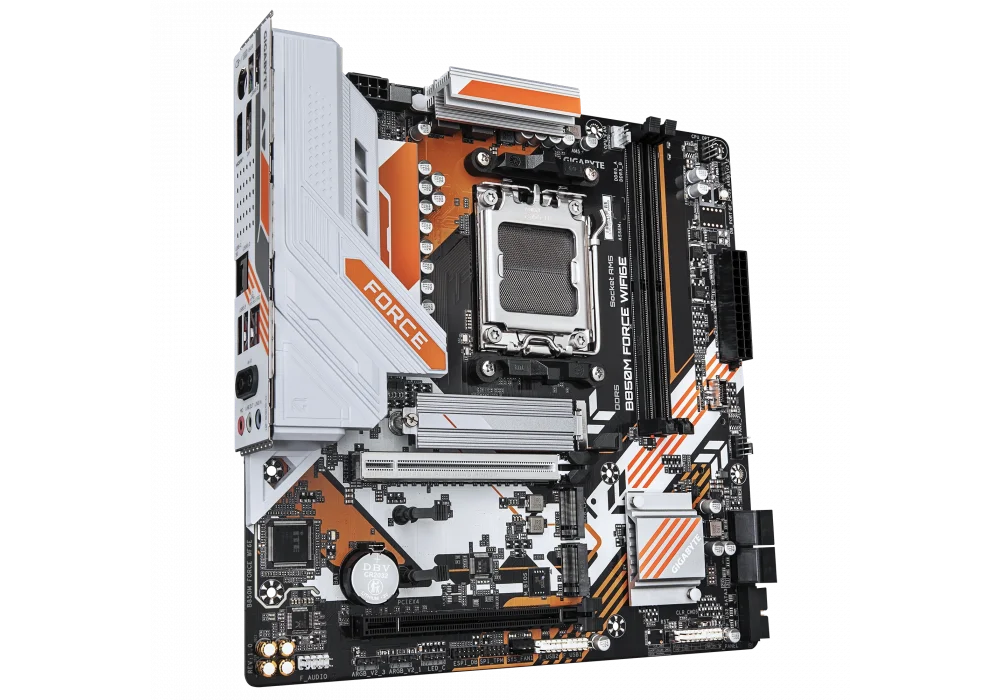 Gigabyte B850M FORCE WIFI6E 9600mhz(OC) M.2 AM5 mATX Anakart