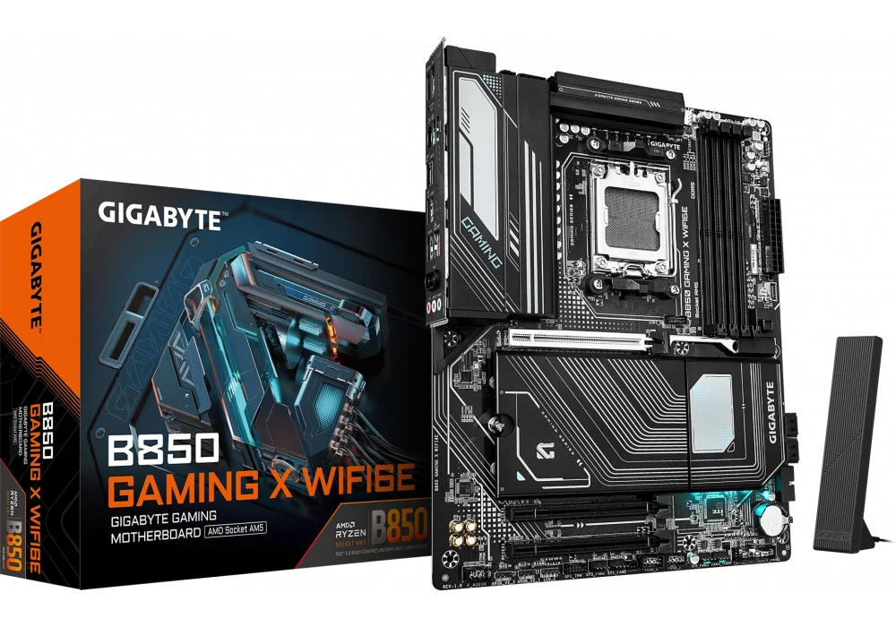 Gigabyte B850 Gaming X WiFi6E 8200mhz(OC) M.2 AM5 ATX Anakart