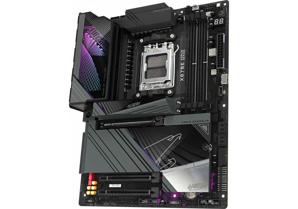 Gigabyte X870E AORUS MASTER WiFi 8600mhz(OC) RGB M.2 AM5 ATX Anakart