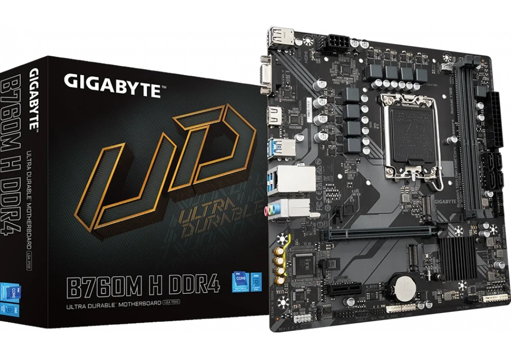 Gigabyte B760M H 3200Mhz M.2 1700p mATX DDR4 Anakart