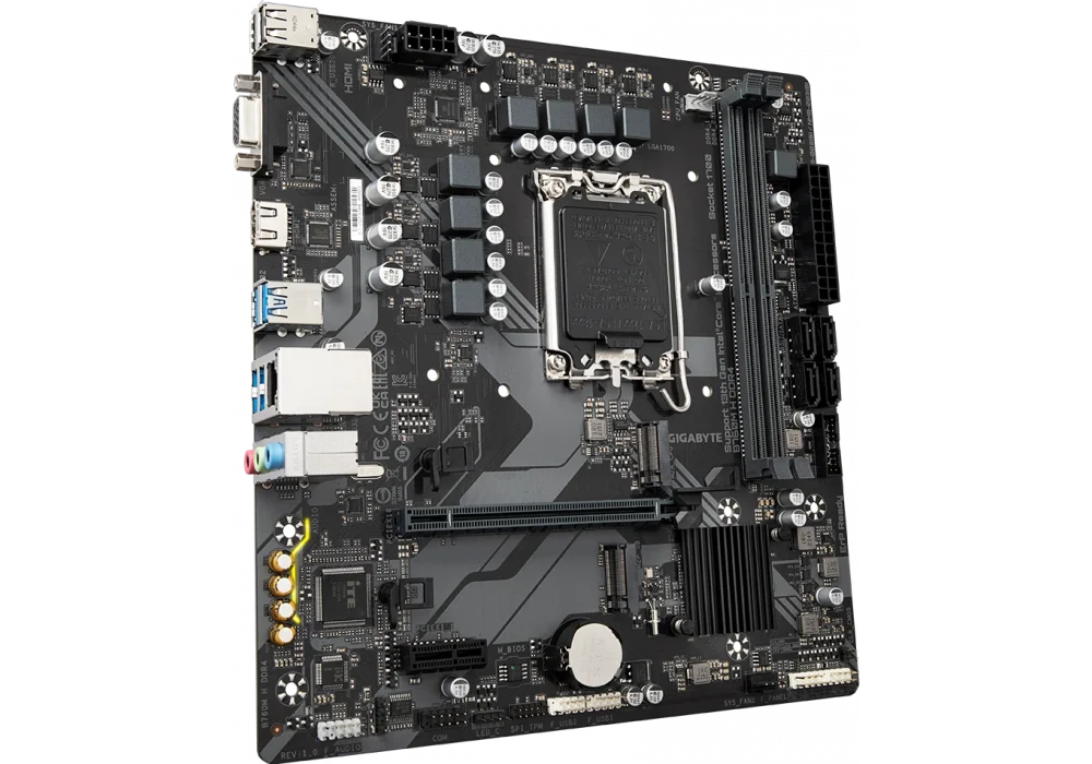 Gigabyte B760M H 3200Mhz M.2 1700p mATX DDR4 Anakart