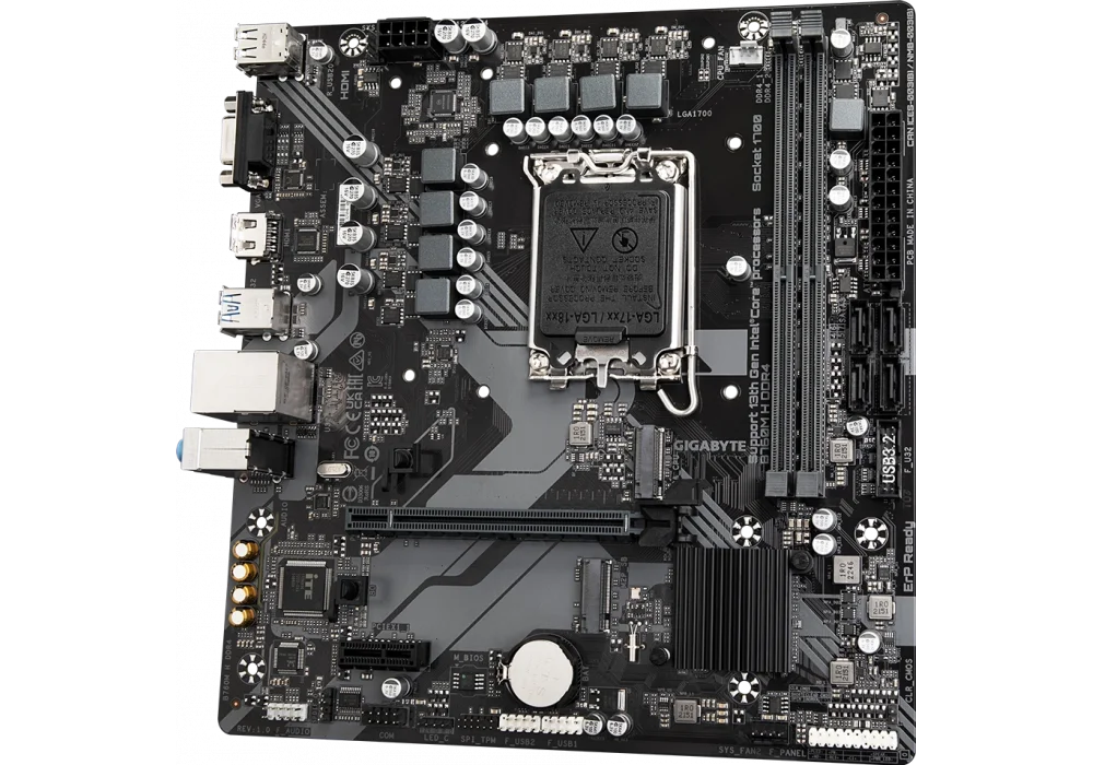 Gigabyte B760M H 3200Mhz M.2 1700p mATX DDR4 Anakart