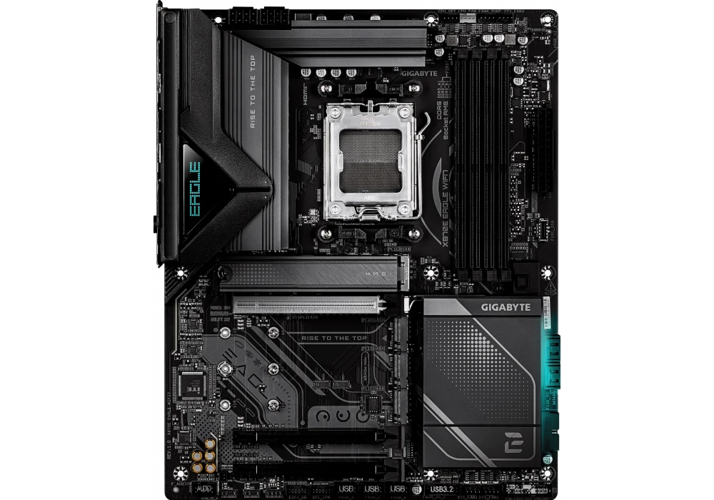 Gigabyte X870E EAGLE WIFI7 8200 mhz(OC) M.2 AM5 ATX Anakart