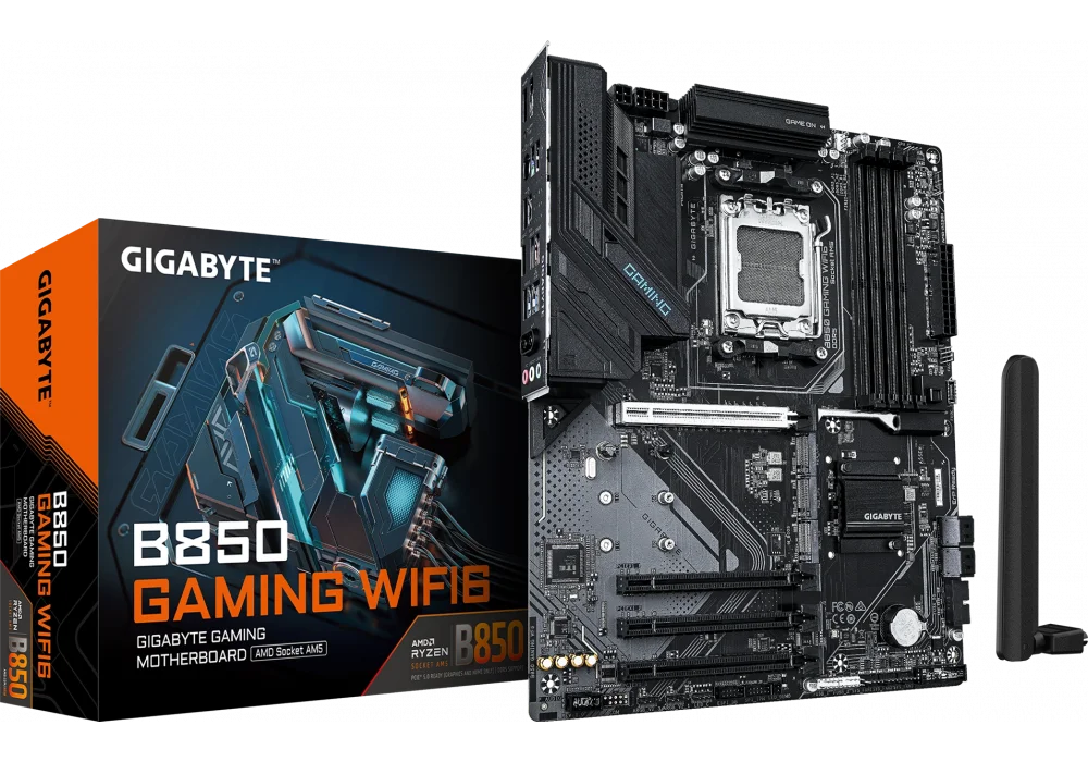 Gigabyte B850 Gaming WiFi6 8200mhz(OC) M.2 AM5 ATX Anakart