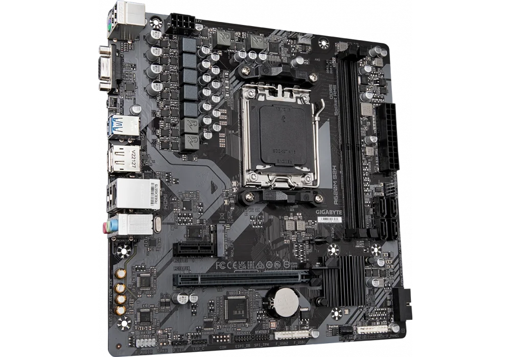 Gigabyte A620M S2H 6400mhz(OC) M.2 AM5 mATX DDR5 Anakart