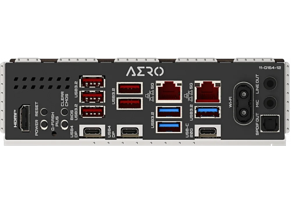 Gigabyte X870E AERO X DK WOOD 9000mhz(OC) M.2 AM5 ATX Anakart