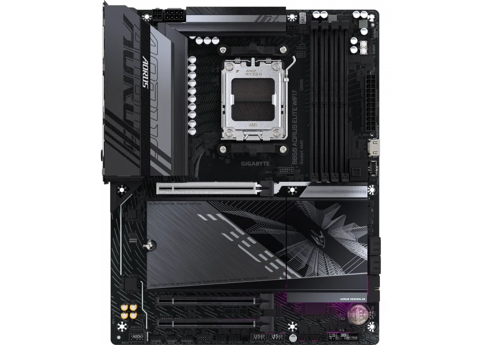 Gigabyte B850 Aorus Elite WIFI7 8200Mhz(OC) M.2 AM5 ATX Anakart