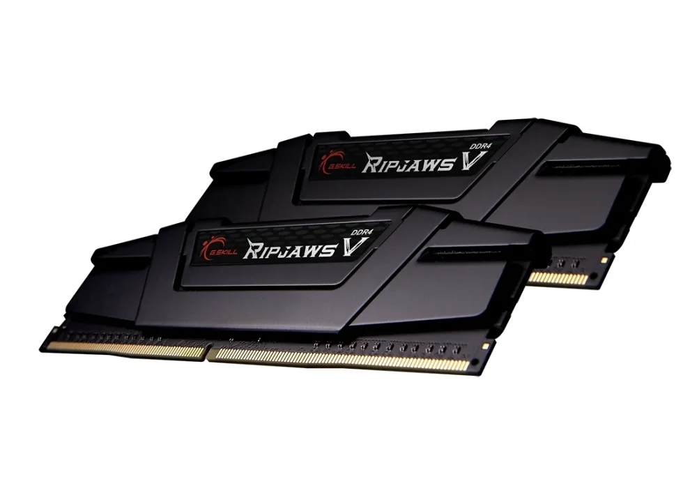 G.Skill 16GB(2x8) RipjawsV Siyah 4266Mhz CL19 DDR4 Ram (F4-4266C19D-16GVKC)
