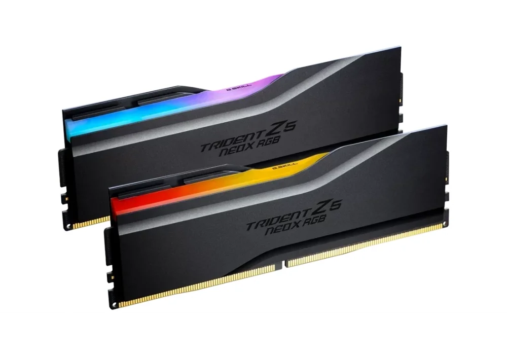 G.Skill 32GB(2x16) TZ5 Neo X RGB Siyah 6000mhz CL30 EXPO DDR5 Ram (F5-6000A3038F16GX2-TZ5NXRK)