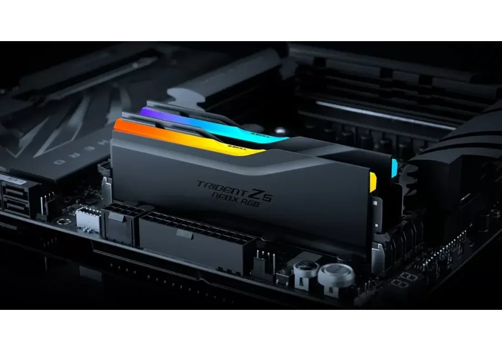 G.Skill 32GB(2x16) TZ5 Neo X RGB Siyah 6000mhz CL30 EXPO DDR5 Ram (F5-6000A3038F16GX2-TZ5NXRK)