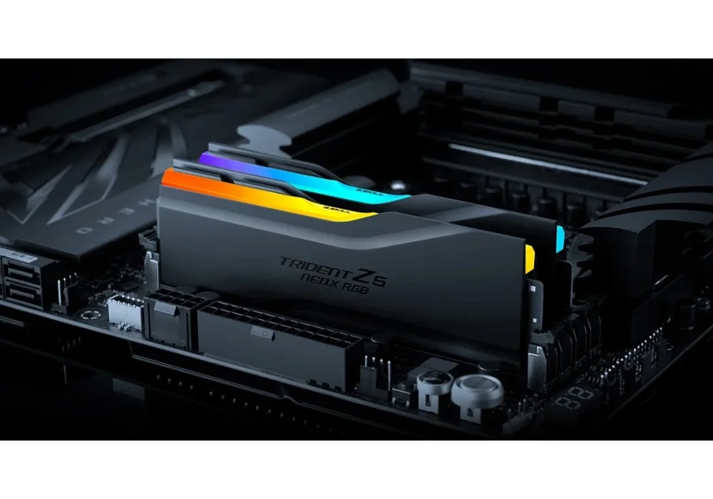 G.Skill 32GB(2x16) TZ5 Neo X RGB Siyah 6000mhz CL36 EXPO DDR5 Ram (F5-6000A3636F16GX2-TZ5NXRK)