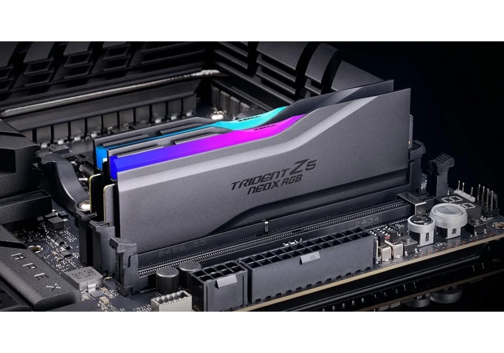 G.Skill 32GB(2x16) TZ5 Neo X RGB Siyah 6000mhz CL36 EXPO DDR5 Ram (F5-6000A3636F16GX2-TZ5NXRK)
