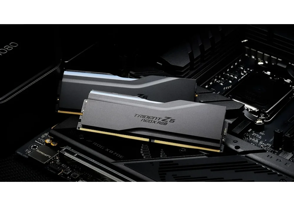 G.Skill 32GB(2x16) TZ5 Neo X RGB Siyah 6000mhz CL36 EXPO DDR5 Ram (F5-6000A3636F16GX2-TZ5NXRK)