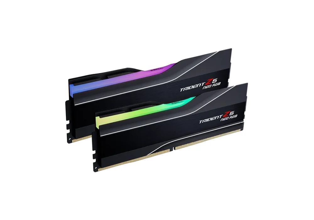 G.Skill 128GB(2x64) Trident Z5 Neo RGB 6000mhz CL34 DDR5 Expo Ram (F5-6000J3444F64GX2-TZ5NR)