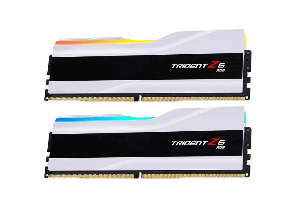G.Skill 32GB(2x16) Trident Z5 White RGB 6000Mhz CL36 DDR5 Ram (F5-6000J3636F16GX2-TZ5RW)