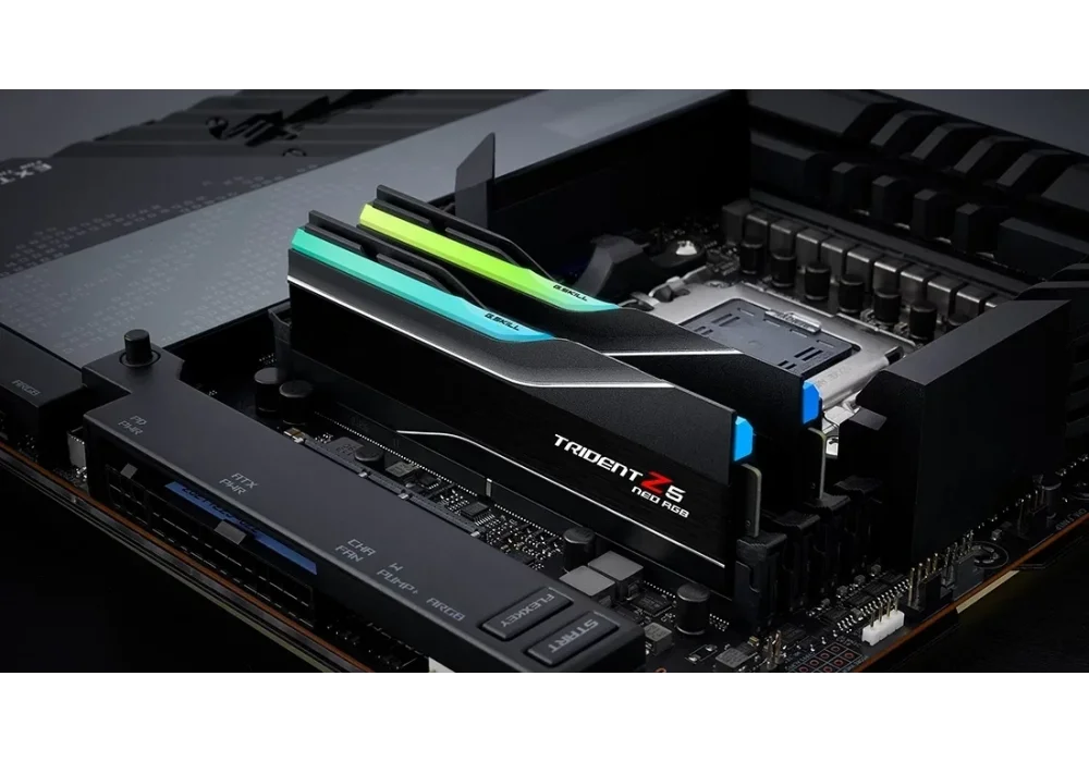 G.Skill 256GB(4x64) Trident Z5 NEO RGB 6000mhz CL36 DDR5 EXPO Ram (F5-6000J3644D64GX4-TZ5NR)