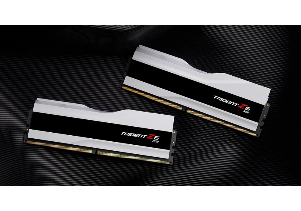 G.Skill 64GB(2x32) Trident Z5 RGB Beyaz 6400mhz CL32 DDR5 Ram (F5-6400J3239G32GX2-TZ5RW)