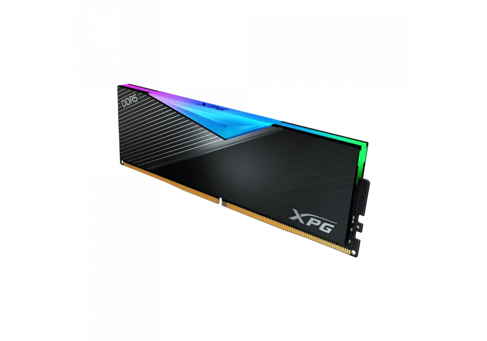 XPG 16GB Lancer Black RGB 6400Mhz CL32 DDR5 EXPO Ram (AX5U6400C3216G-CLARBK)