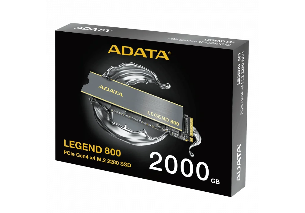 ADATA 2TB Legend 800 NVMe Gen4 Okuma 3500MB-Yazma 2800MB M.2 SSD