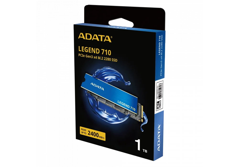 ADATA 1TB Legend 710 NVMe Gen3 Okuma 2400MB-Yazma 1800MB M.2 SSD